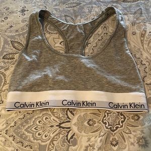 Never worn Calvin Klein sports bra